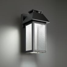 WAC Lighting WS-W35114-BK - FAULKNER Outdoor Wall Sconce Light