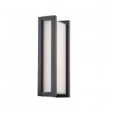 WAC Lighting WS-W44011-BK - AXEL Outdoor Wall Sconce Light