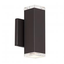 WAC Lighting WS-W61808-BZ - BLOCK Outdoor Wall Sconce Light