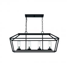 Eurofase 42740-018 - 4LT 34" Outdoor Rectangular Chandelier