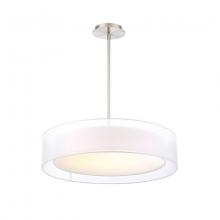 Modern Forms Luminaires PD-16824-BN - Metropolis Drum Pendant Light