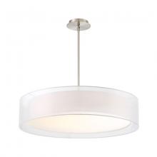 Modern Forms Luminaires PD-16830-BN - Metropolis Drum Pendant Light