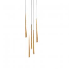  PD-41705R-AB - Cascade Multilight Pendant Light