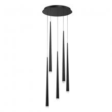  PD-41705R-BK - Cascade Multilight Pendant Light