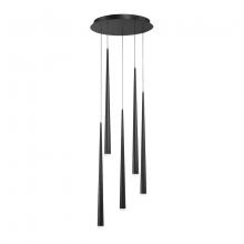 Modern Forms Luminaires PD-41805R-BK - Cascade Multilight Pendant Light