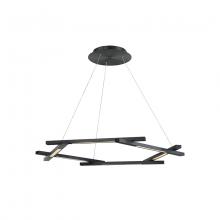 Modern Forms Luminaires PD-43738-BK - Metric Chandelier Light