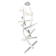 Modern Forms Luminaires PD-64875-AL - Chaos Chandelier Light