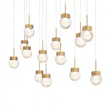 Modern Forms Luminaires PD-82014L-AB - Double Bubble Multilight Pendant Light