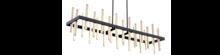 Modern Forms Luminaires PD-87956-BK/AB - Harmonix Linear Pendant