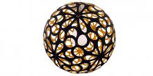 Modern Forms Luminaires PD-89924-BK/GO-AB - Groovy Chandelier Light