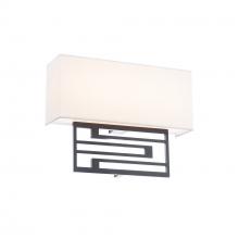 Modern Forms Luminaires WS-26214-27-BK - Vander Wall Sconce Light