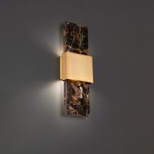 Modern Forms Luminaires WS-50324-BK/AB - Mercer Wall Sconce Light