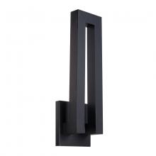 Modern Forms Luminaires WS-W1724-BK - Forq Outdoor Wall Sconce Light