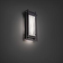 Modern Forms Luminaires WS-W64316-BK - Haze Outdoor Wall Sconce Light