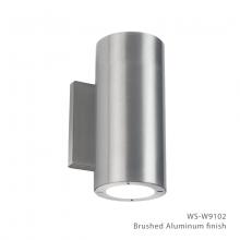 Modern Forms Luminaires WS-W9102-AL - Vessel Outdoor Wall Sconce Light