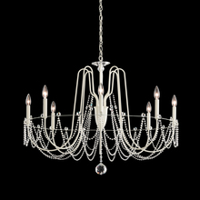 Schonbek 1870 AR1008N-59O - Esmery 8 Light 120V Chandelier in Ferro Black with Clear Optic Crystal