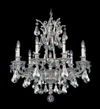  6949-22H - Sophia 9 Light 120V Chandelier in Heirloom Gold with Clear Heritage Handcut Crystal