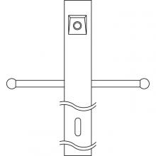 Kichler 49904BK - Post w/Ext Photocell & Ladder