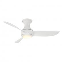 Modern Forms Smart Fans FH-W2203-44L-MW - Corona 44 Flush Mount Ceiling Fan