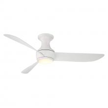 Modern Forms Smart Fans FH-W2203-52L-MW - Corona 52 Flush Mount Ceiling Fan