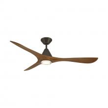 Modern Forms Smart Fans FR-D2504-60L-BZ/DK - Carve 60 Downrod Ceiling Fan