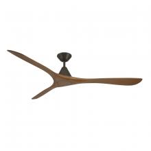 Modern Forms Smart Fans FR-D2504-72-BZ/DK - Carve 72 Downrod Ceiling Fan