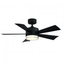 Modern Forms Smart Fans FR-W1801-52L-MB - Wynd Downrod Ceiling Fan