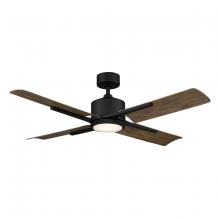 Modern Forms Smart Fans FR-W1806-56L-MB/BW - Cervantes Downrod ceiling fan