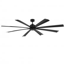 Modern Forms Smart Fans FR-W2403-84-MB - Size Matters 84 Downrod ceiling fan