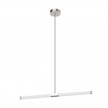 Kuzco Lighting LP18537-BN - Akari 37-in Brushed Nickel LED Linear Pendant