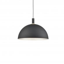 Kuzco Lighting 492324-BK/GD - Archibald 24-in Black With Gold Detail 1 Light Pendant