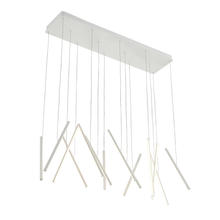 Kuzco Lighting LP14840-WH - Chute 40-in White LED Linear Pendant