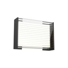 Kuzco Lighting EW37207-BK - DYNAMO PERF METAL EXTERIOR WALL BLACK 10W 120VAC WITH LED DRIVER 3000K 90CRI