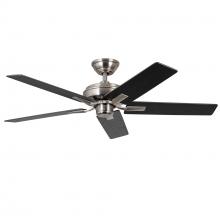 Kuzco Lighting CF78752-BN-NLW - Erikson 52-in Brushed Nickel FAN Ceiling Fan