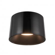 Kuzco Lighting FM16520-JB-3WCCT-UNV - Etta 19-in Jet Black LED Flush Mount