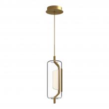 Kuzco Lighting PD28515-BG - Hilo 5-in Brushed Gold LED Pendant