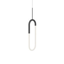 Kuzco Lighting PD95108-BK - Huron 8-in Black LED Pendant