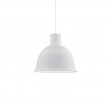 Kuzco Lighting 493522-WH - Irving 22-in White 1 Light Pendant