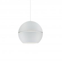 Kuzco Lighting 494016-WH - Lucas 16-in White 1 Light Pendant