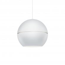  494024-WH - Lucas 24-in White 1 Light Pendant