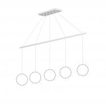 Kuzco Lighting CNL5AC-WH - Marquee White Linear Pendant Canopy System