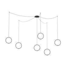 Kuzco Lighting CNM13AC-BK - Marquee Black Multi Pendant Canopy System