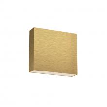 Kuzco Lighting AT6606-BG - Mica 6-in Brushed Gold LED All terior Wall