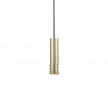 Kuzco Lighting 494502M-GD - Milca 10-in Gold 1 Light Pendant