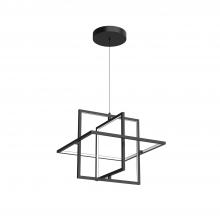 Kuzco Lighting PD16320-BK-UNV - Mondrian 20-in Black LED Pendant