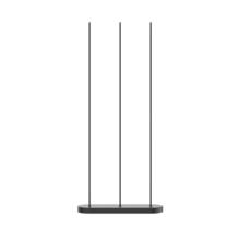 Kuzco Lighting FL46948-BK - Reeds Floor Lamp