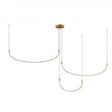 Kuzco Lighting MP89370-BG - Talis 70-in Brushed Gold LED Multi Pendant