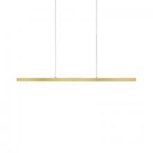 Kuzco Lighting LP10345-BG - Vega 45-in Brushed Gold LED Linear Pendant