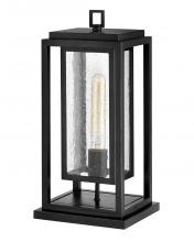 Hinkley Lighting 1007BK-LV - Medium Pier Mount Lantern 12v