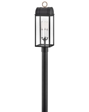 Hinkley Lighting 10661BK-BU - Large Post Lantern